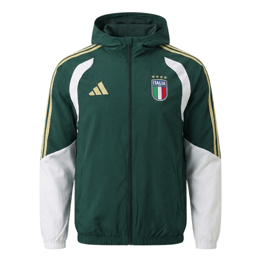 Italy Mens Training Jacket 2026 Green