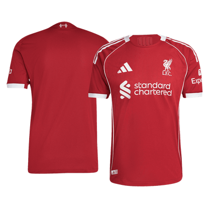 Liverpool Mens Home Soccer Jersey 2025/26 Red - Player Version