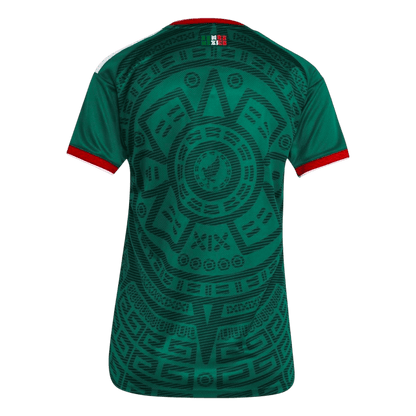 Mexico Womens Home Soccer Jersey World Cup 2026 Green