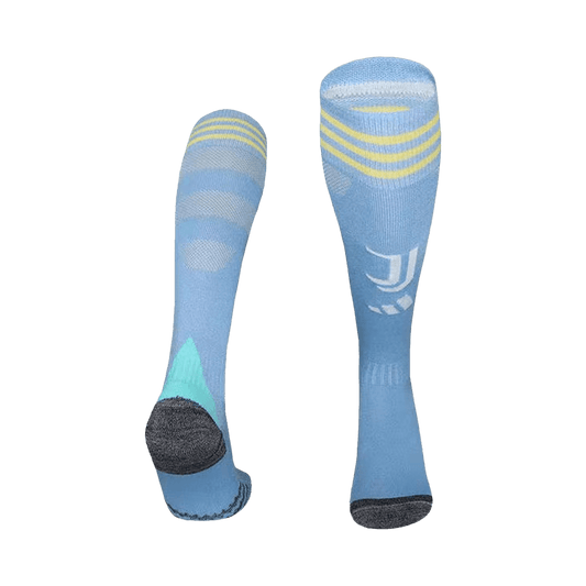 Juventus Mens Away Soccer Socks 2025/26 Blue [PREMIUM]