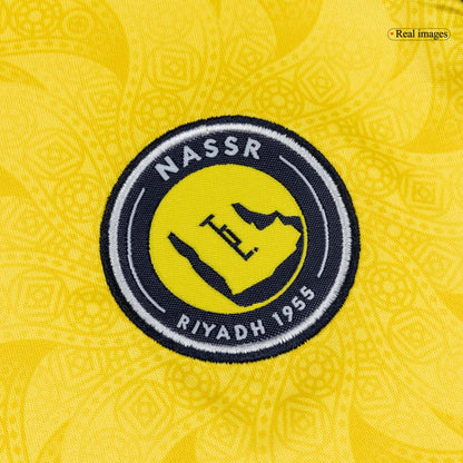 Al Nassr Kids Home Soccer Kit 2025/26 Yellow