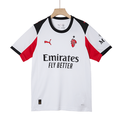 AC Milan Mens Away Soccer Jersey 2025/26 White