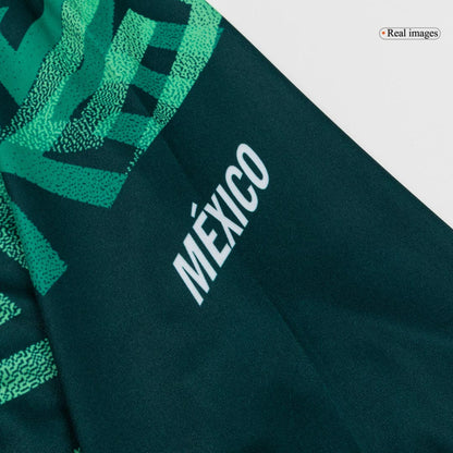 Mexico Mens Pre-Match Soccer Jersey World Cup 2026 Green