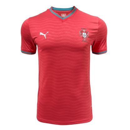 Portugal Mens Home Soccer Jersey World Cup 2026 Red - Player Version