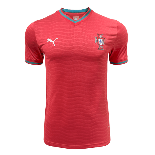 Portugal Mens Home Soccer Jersey World Cup 2026 Red - Player Version