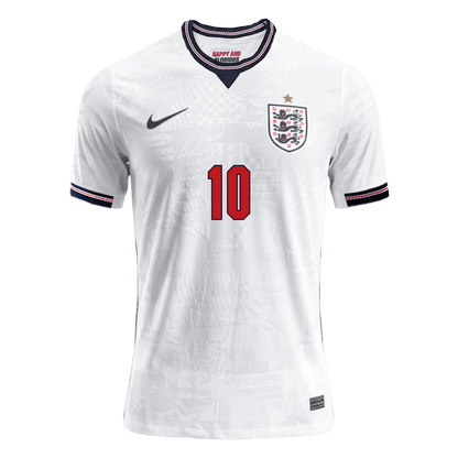 BELLINGHAM #10 England Mens Home Soccer Jersey World Cup 2026 White - Player Version