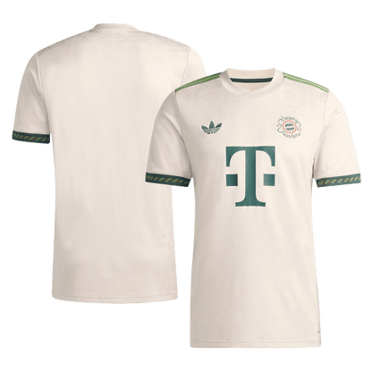 Bayern Munich Mens Soccer Jersey 2025/26 Beige