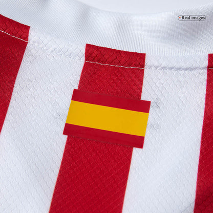 Atletico Madrid Kids Home Soccer Full Set 2025/26 Red&White