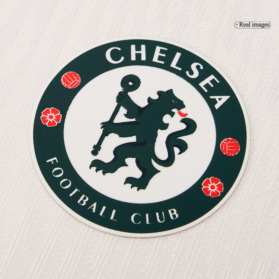 PALMER #10 Chelsea Mens Away Soccer Jersey 2025/26 White - Player Version