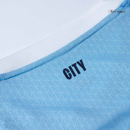 HAALAND #9 Manchester City Mens Home Soccer Jersey World Cup 2025/26 Blue - Player Version