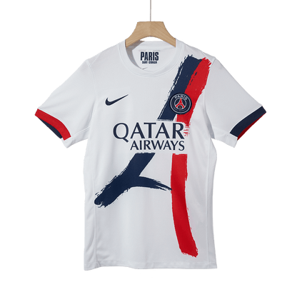 HAKIMI #2 PSG Mens Away Soccer Jersey 2025/26 White