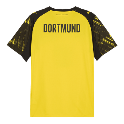 Borussia Dortmund Mens Home Soccer Jersey 2025/26 Yellow