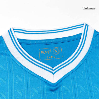 Napoli Mens Home Soccer Jersey 2025/26 Blue - Player Version