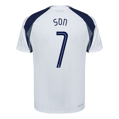 SON #7 Tottenham Hotspur Mens Home Soccer Jersey UCL 2025/26 White - Player Version