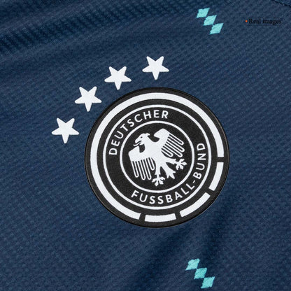 Germany Mens Away Soccer Jersey World Cup 2026 Navy - Player Version