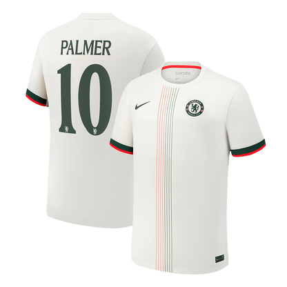 PALMER #10 Chelsea Mens Away Soccer Jersey UCL 2025/26 White