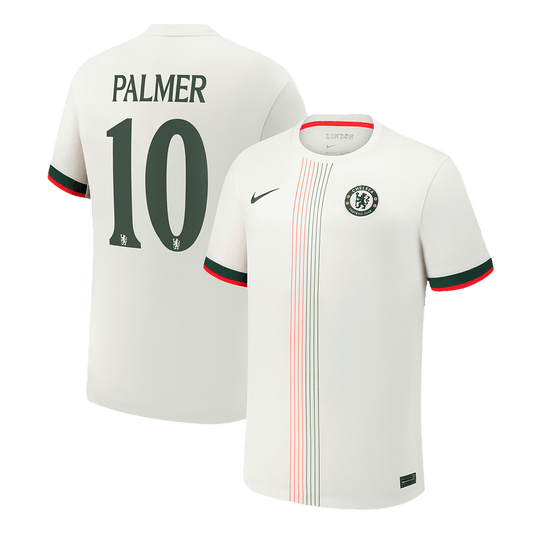 PALMER #10 Chelsea Mens Away Soccer Jersey UCL 2025/26 White