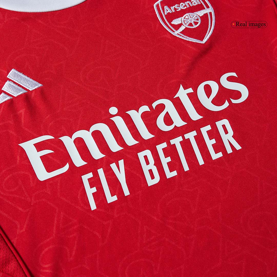 Arsenal Kids Home Soccer Kit 2025/26 Red