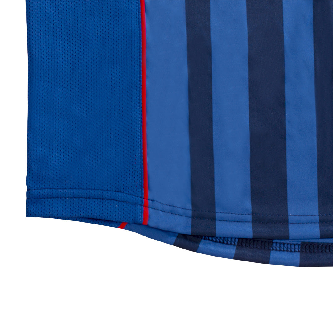 Retro Barcelona Mens Away Soccer Jersey 2004/05 Blue