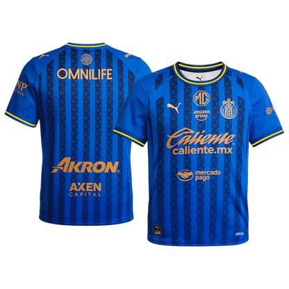 Chivas Mens Third Away Soccer Jersey 2025/26 Blue