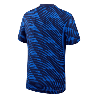 France Mens Home Soccer Jersey World Cup 2026 Blue - Player Version