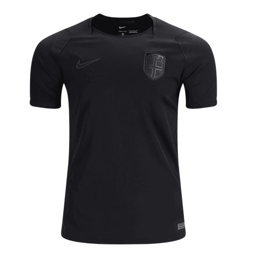 Norway Mens Away Soccer Jersey World Cup 2026 Black