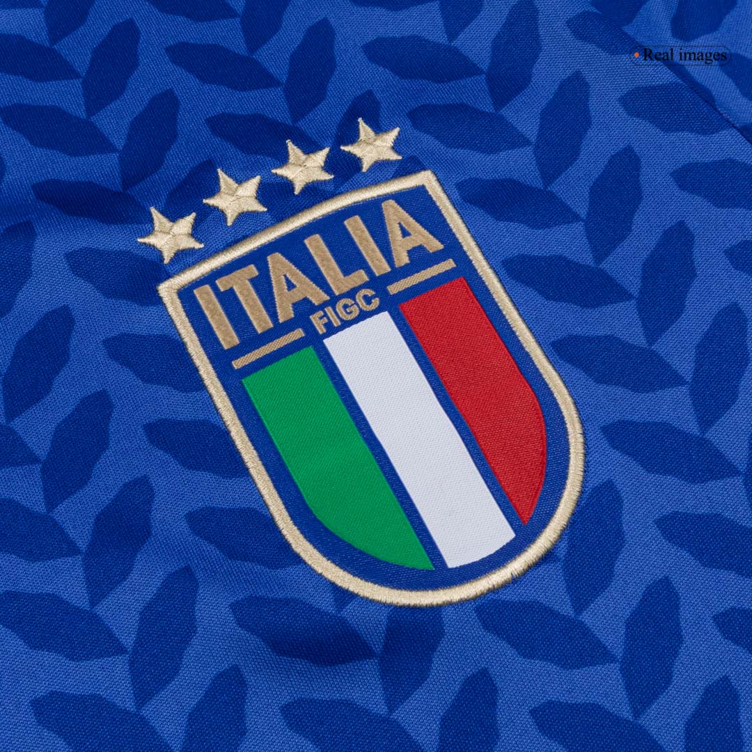 DIMARCO #3 Italy Mens Home Soccer Jersey World Cup 2026 Blue [PREMIUM]