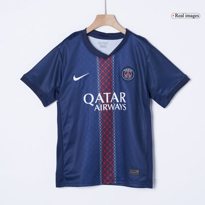 PSG Kids Home Soccer Kit 2025/26 Navy