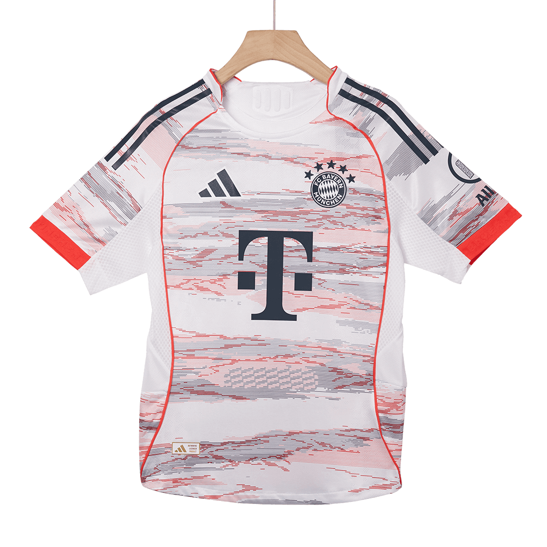 Bayern Munich Mens Away Soccer Jersey 2025/26 White - Player Version