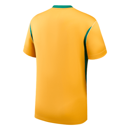 Australia Mens Home Soccer Jersey World Cup 2026 Yellow