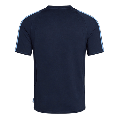 Retro Real Madrid Mens Away Soccer Jersey 2003/04 Navy