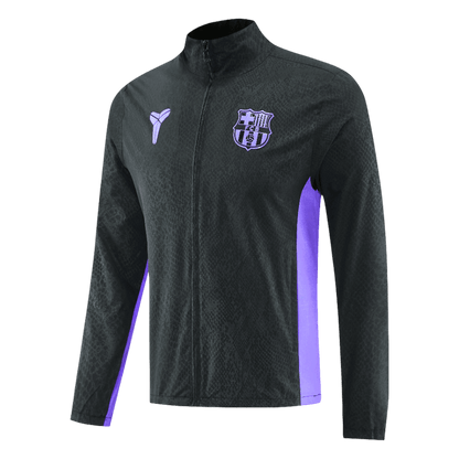 Barcelona Mens Windbreaker Jacket 2025/26 Black