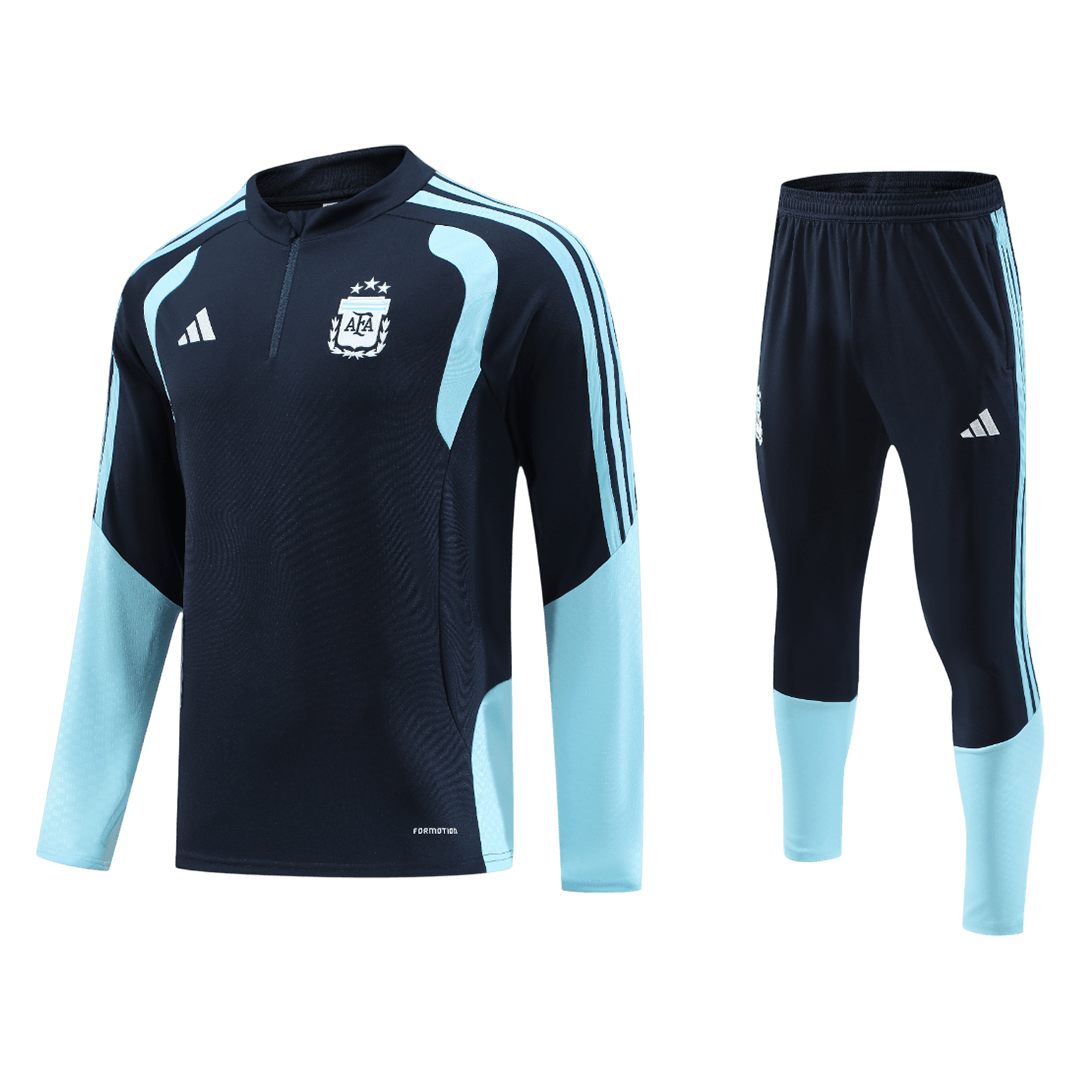Argentina Mens Training Tracksuit Kit 2026 Navy