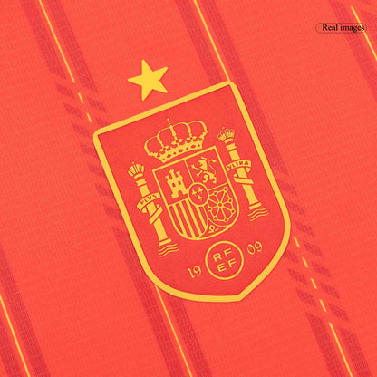 Spain Womens Home Soccer Jersey World Cup 2026 Red
