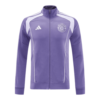 Manchester United Mens Training Tracksuit Kit 2025/26 Purple