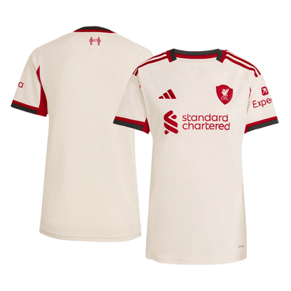 Liverpool Womens Away Soccer Jersey 2025/26 White
