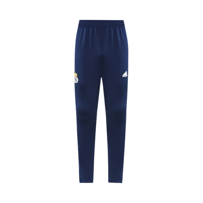 Real Madrid Mens Training Tracksuit Kit 2025/26 Navy