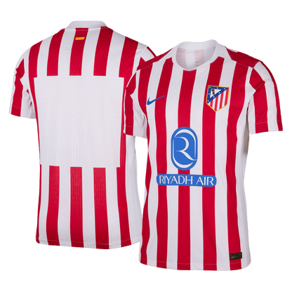 Atletico Madrid Mens Home Soccer Jersey 2025/26 Red&White - Player Version
