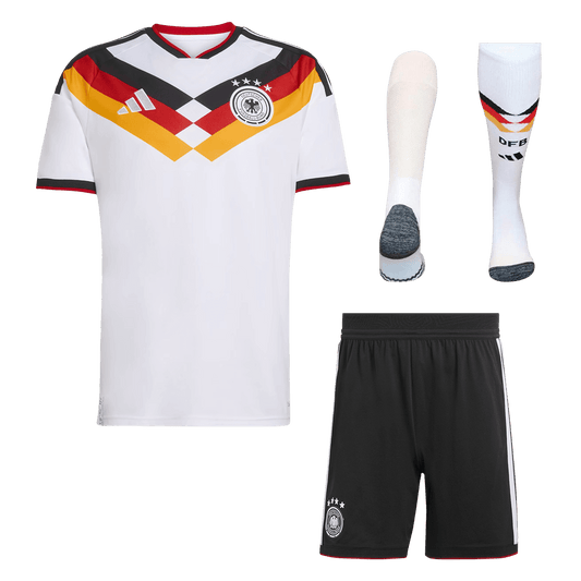 Germany Mens Home Soccer Full Set World Cup 2026 White