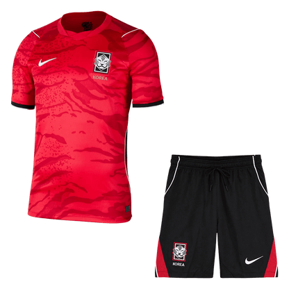 South Korea Mens Home Soccer Kit World Cup 2026 Red&Black