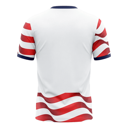 USA Mens Home Soccer Jersey World Cup 2026 Red&White