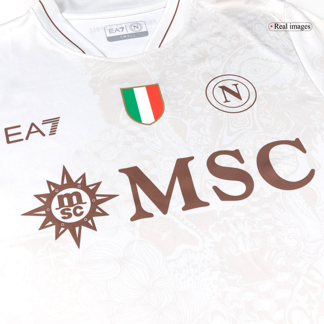 Napoli Mens Away Soccer Jersey 2025/26