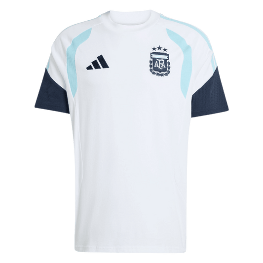 Argentina Mens Pre-Match Soccer Jersey World Cup 2026 White