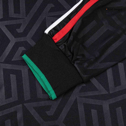 Mexico Mens Long Sleeve Soccer Jersey World Cup 2026 Black
