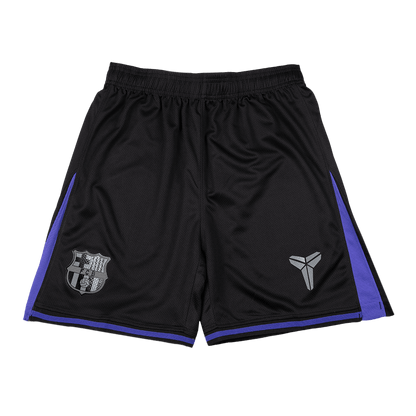 Barcelona Mens Away Soccer Shorts 2025/26 Black