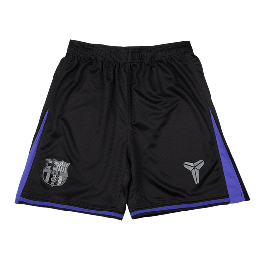 Barcelona Mens Away Soccer Shorts 2025/26 Black