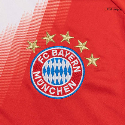 KIMMICH #6 Bayern Munich Mens Home Soccer Jersey 2025/26 Red [PREMIUM]