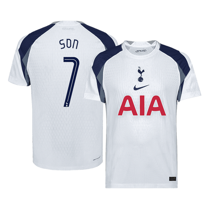 SON #7 Tottenham Hotspur Mens Home Soccer Jersey UCL 2025/26 White - Player Version