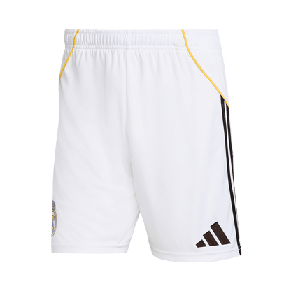 Real Madrid Mens Home Soccer Shorts 2025/26 White