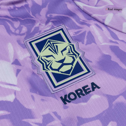 South Korea Mens Away Soccer Jersey World Cup 2026 Purple